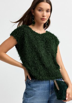 REGULAR FIT - SHORT SLEEVE - Palaidinė - green