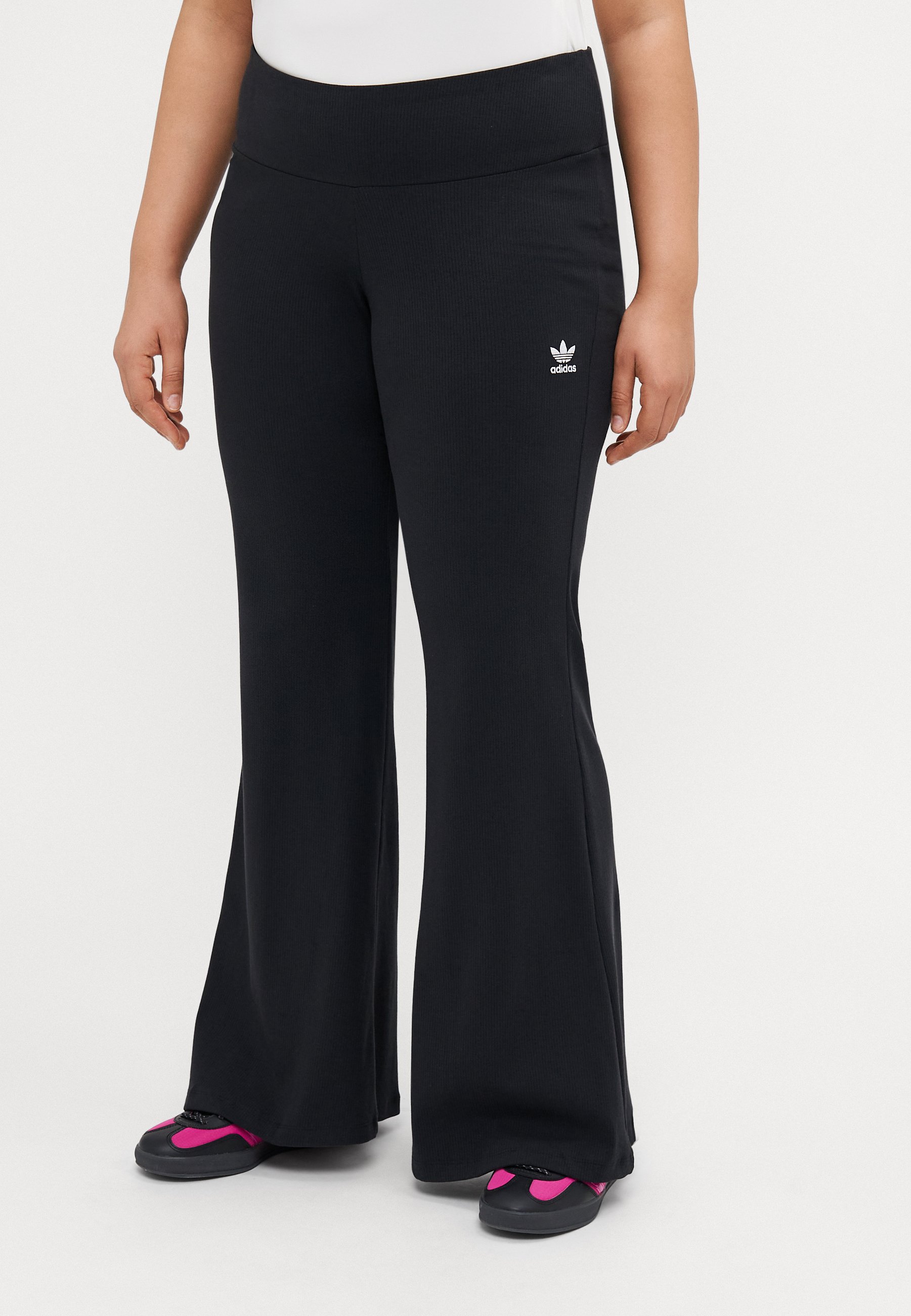 Stripes Flared Leggings Adidas Leggings Schwarz Gold Adidas