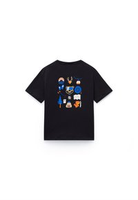 Napapijri ADIGE UNISEX - T-shirts med print - black