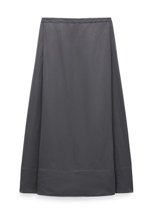 ADOLFO DOMINGUEZ, MIDI - Jupe trapèze - charcoal grey