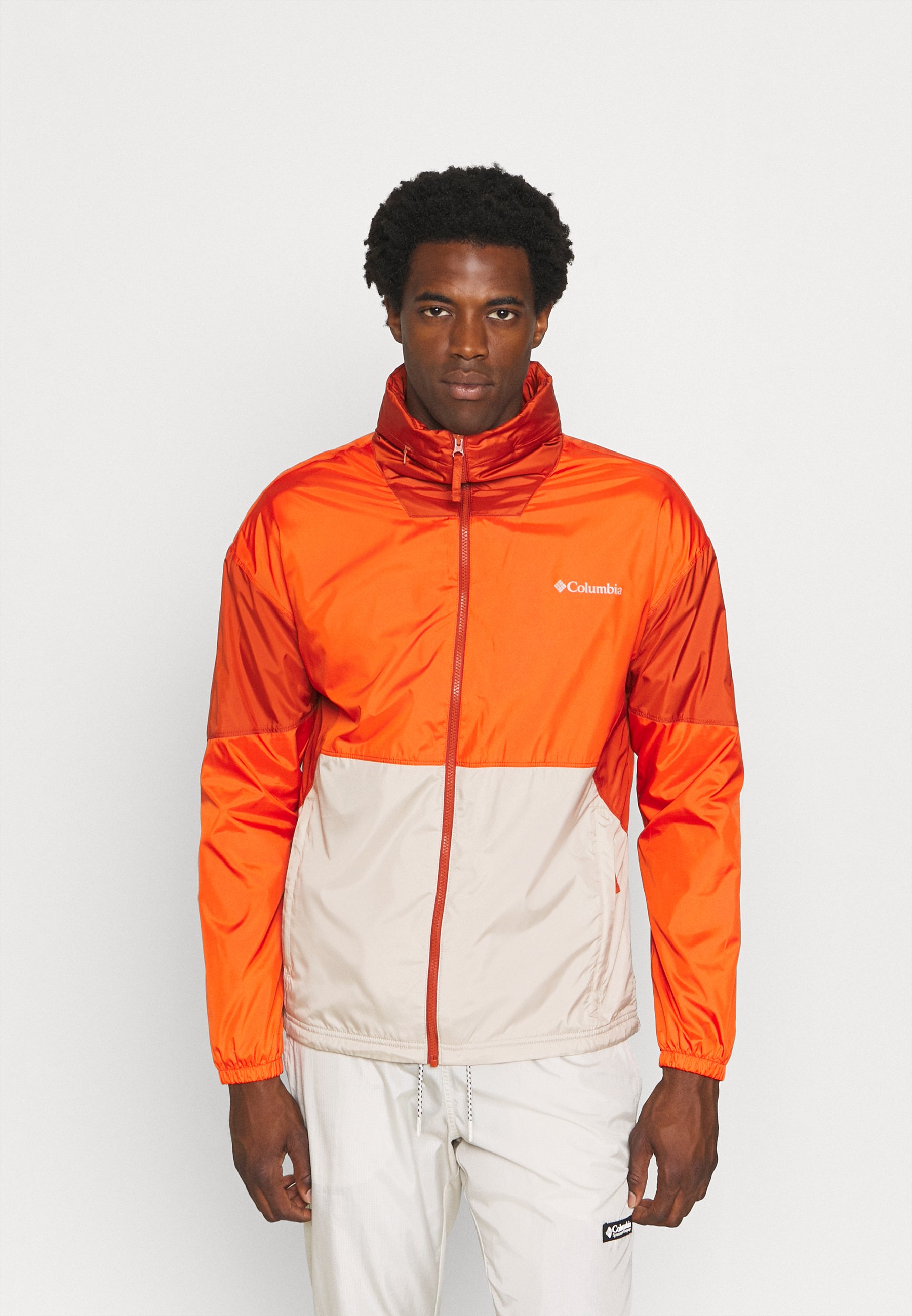 lined windbreaker jacket