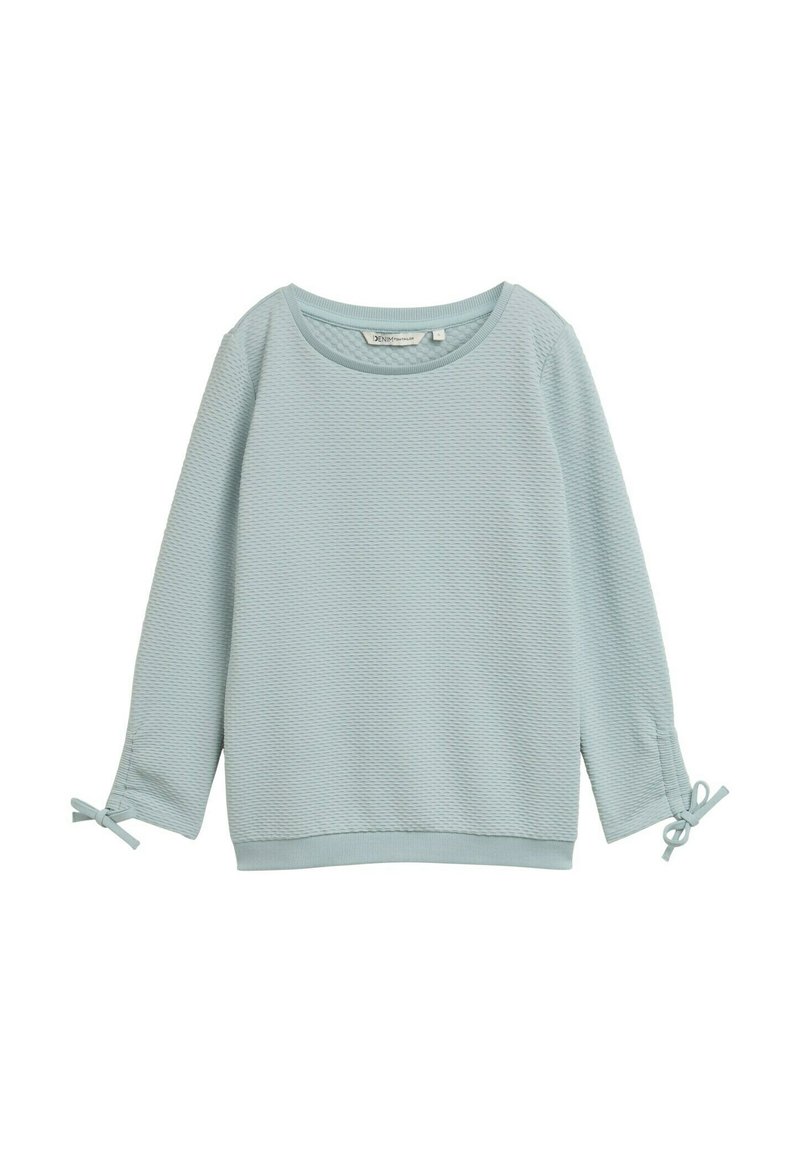 Tom Tailor Denim Sweater lichtblauw