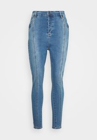 SIKSILK Vaqueros pitillo - blue