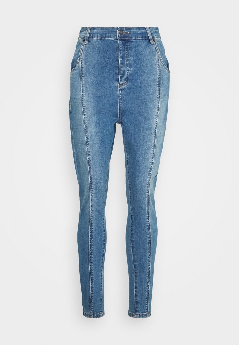 SIKSILK Vaqueros pitillo - blue