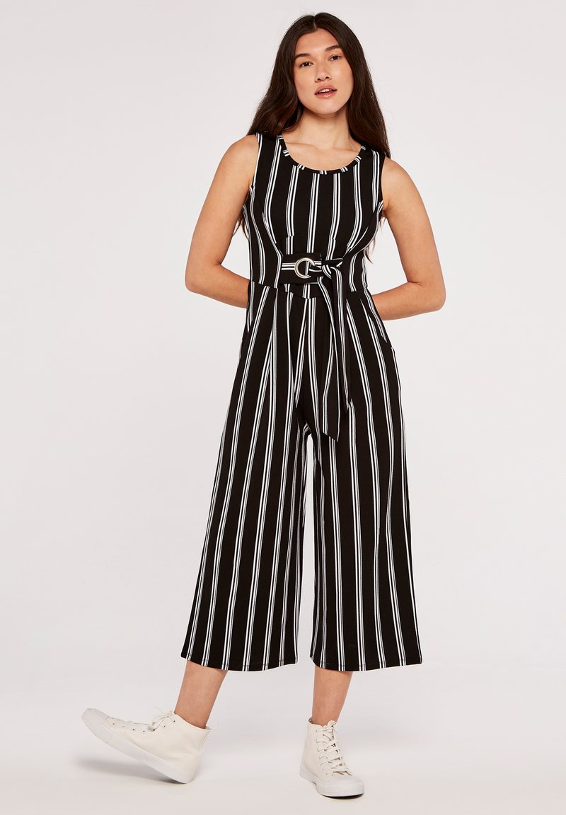 Apricot STRIPE Jumpsuit black/zwart Zalando.nl