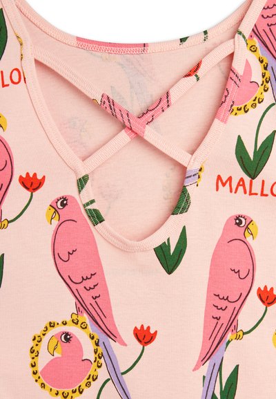 Mini Rodini PARROTS BALLET TEE - Tričko s potlačou - pink