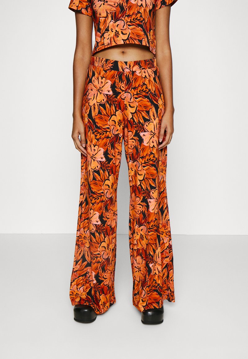 Stieglitz DANAE PALAZZOS Bukse marron/aprikosmelert Zalando.no