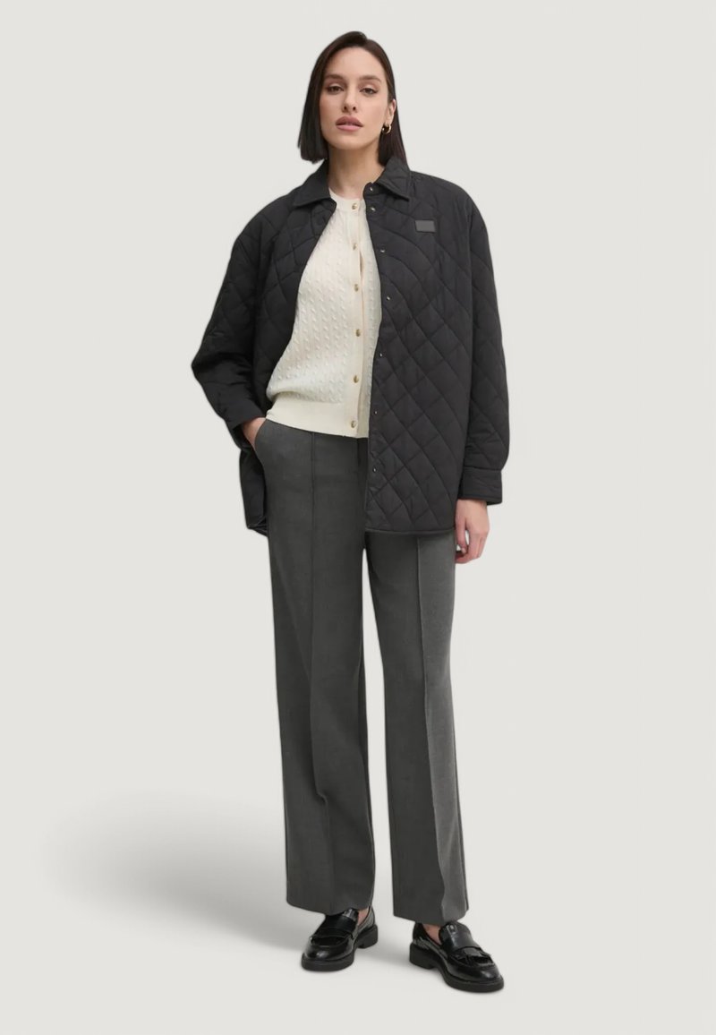 Calvin Klein Jeans Mantel zwart Calvin Klein Jeans Mantel zwart