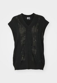 VEST - Print T-shirt - black