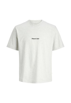 Heledhall hall t-särk lühikeste varrukatega, pehmest kangast, millel on rindkere kohal väike must "Original Studio" logo. Klassikaline ümar kaelus.