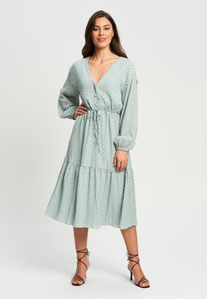 MEADOW  - Robe chemise - sage polka dot