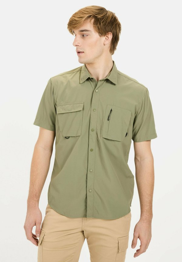 KURZARM MIT COOLING EFFEKT - Hemd - dusty khaki