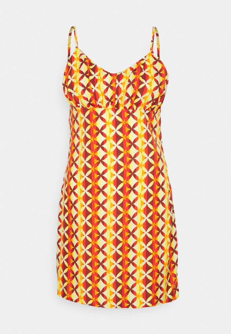 Noisy May Petite Jurk geel