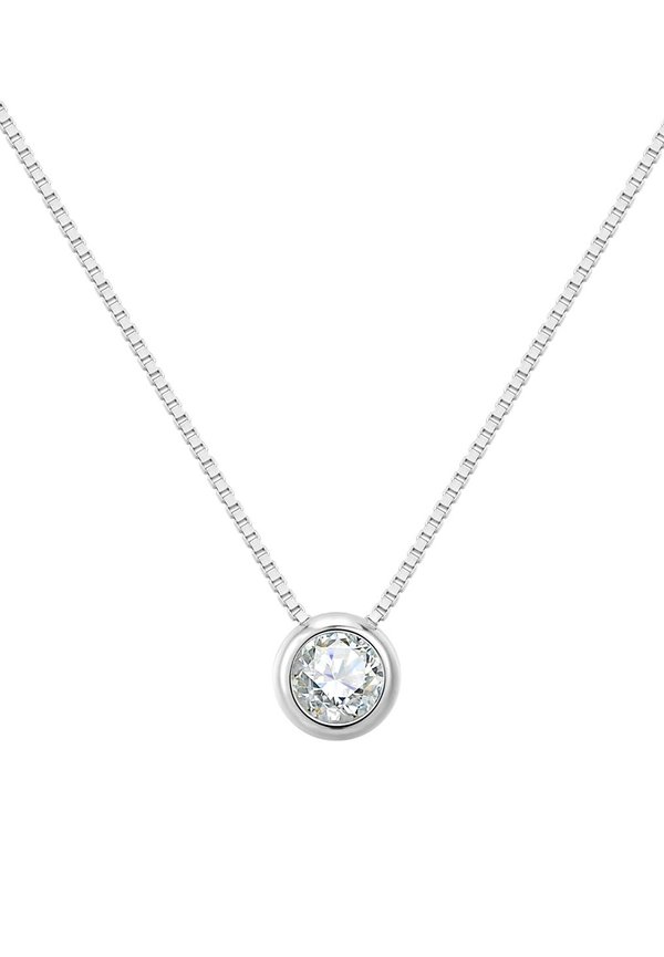 MIT ZIRKONIA - Halskette - silberfarben