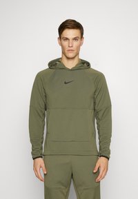 Nike Performance Jersey con capucha - medium olive/black