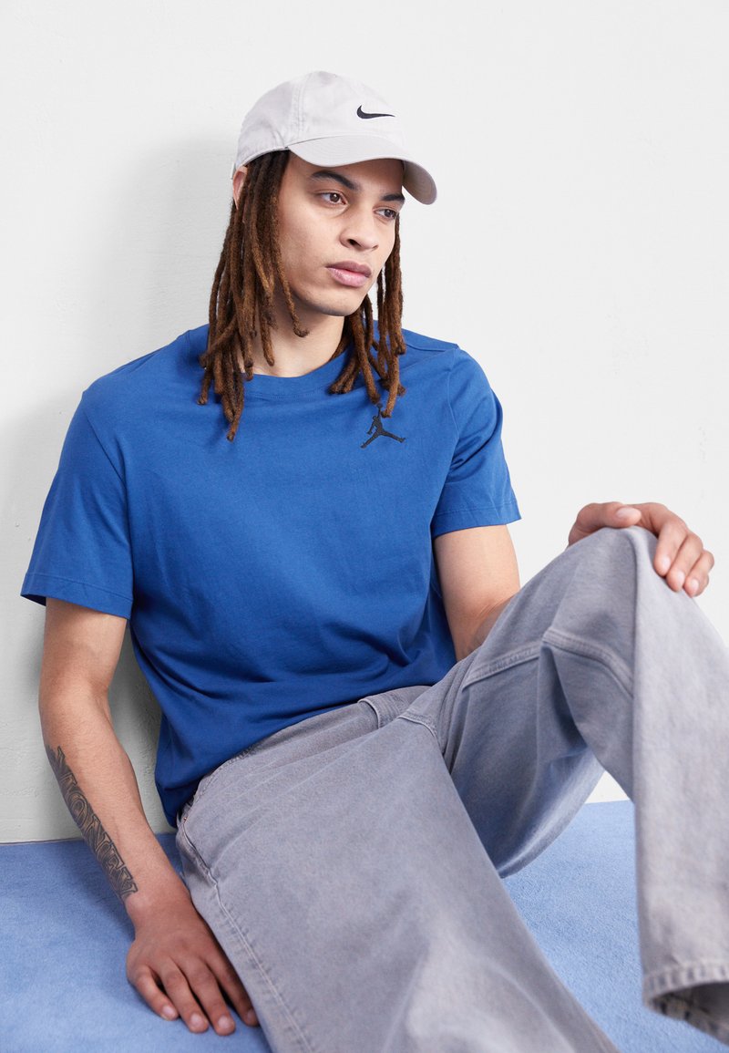 Jordan JUMPMAN CREW - T-shirt básica - french blue/black