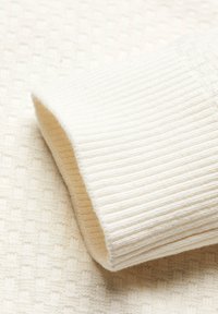 bugatti COTTON-CASHMERE - Strickpullover - ecru