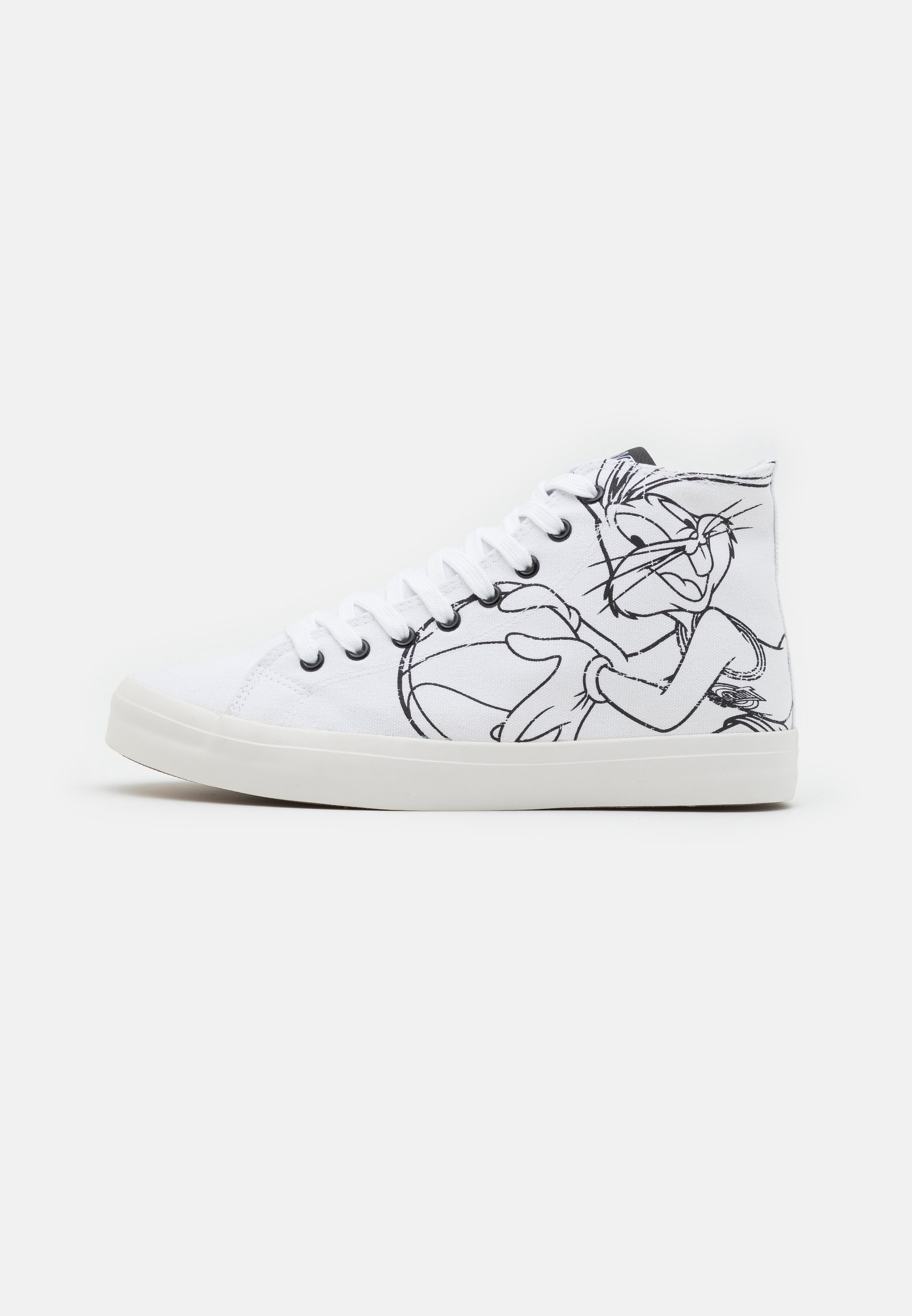 YOURTURN SPACE JAM UNISEX - Sneakers hoog - white/wit - Zalando.nl