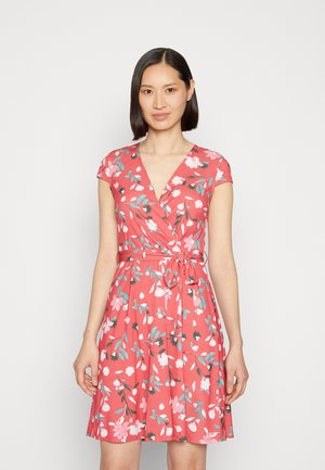 Anna Field Vestido de malha - red/multi-coloured