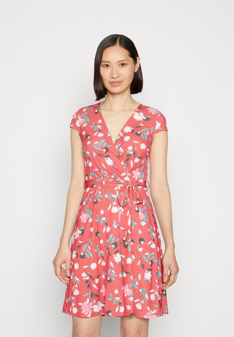 Anna Field Vestido de malha - red/multi-coloured