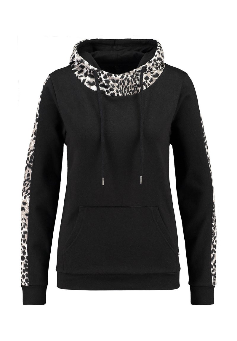 Key Largo Felpa con cappuccio - black