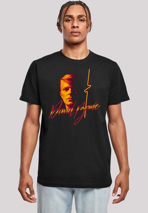 DAVID BOWIE PHOTO ANGLE  - Print T-shirt - black