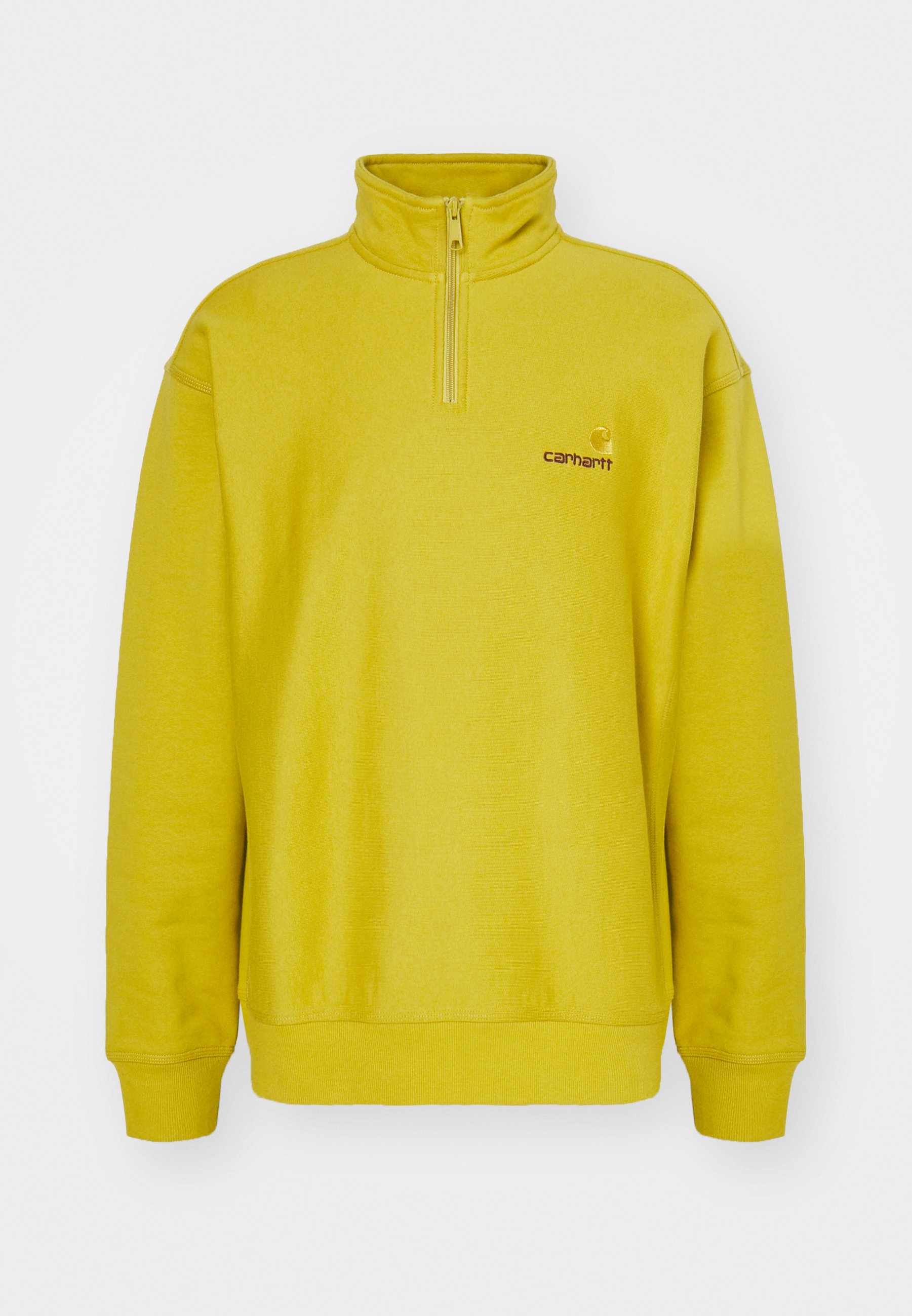 【人気！】Carhartt イエロー American Script フーディ Carhartt WIP HOODED AMERICAN SCRIPT - Hoodie - golden olive