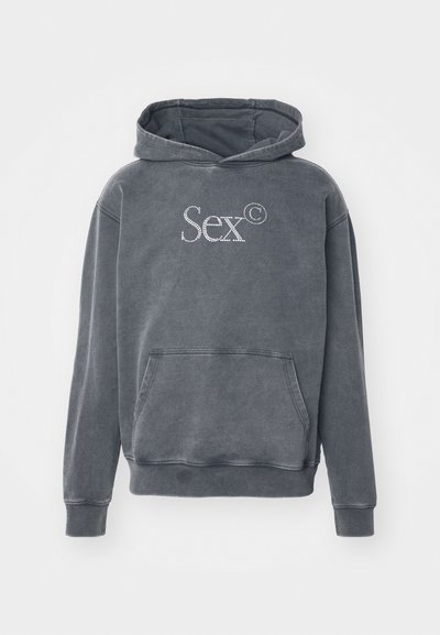 Carne Bollente THE S WORD UNISEX - Sweatshirt - washed black