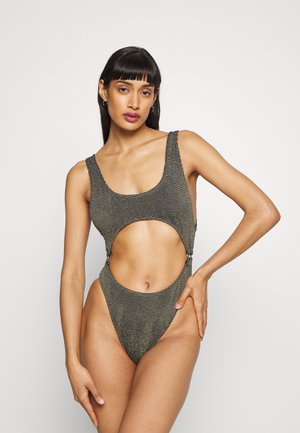 Good American ALWAYS FITS SCULPT MONOKINI - Kostium kąpielowy