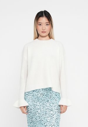 PCJIMMA O NECK CUFF - Pullover - birch