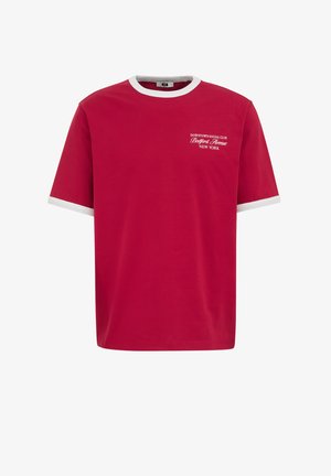 WE Fashion, T-Shirt print - red