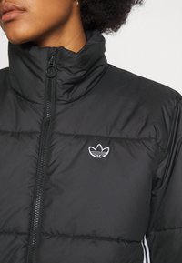 adidas Originals SHORT PUFFER MIDWEIGHT JACKET - Allvädersjacka - black