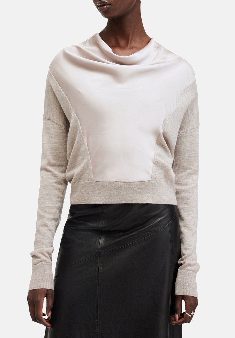 AllSaints MYRA COWL - Maglione - brown