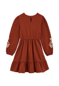 WE Fashion Dnevna haljina - rust brown