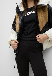 BOSS Tajice-hlače - black one