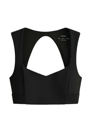 OYSHO, MEDIUM-SUPPORT OPEN-BACK EVERMOVE SPORTS BRA - Brassières de sport à maintien normal - black