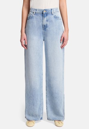 SCOUT - Flared jeans - light blue