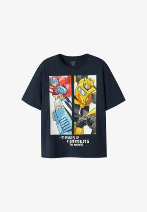 Name it, TOP TRANSFORMERS - T-shirt print - navy blazer