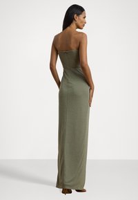 Lauren Ralph Lauren PLEATED JERSEY STRAPLESS GOWN - Trikoomekko - sage green
