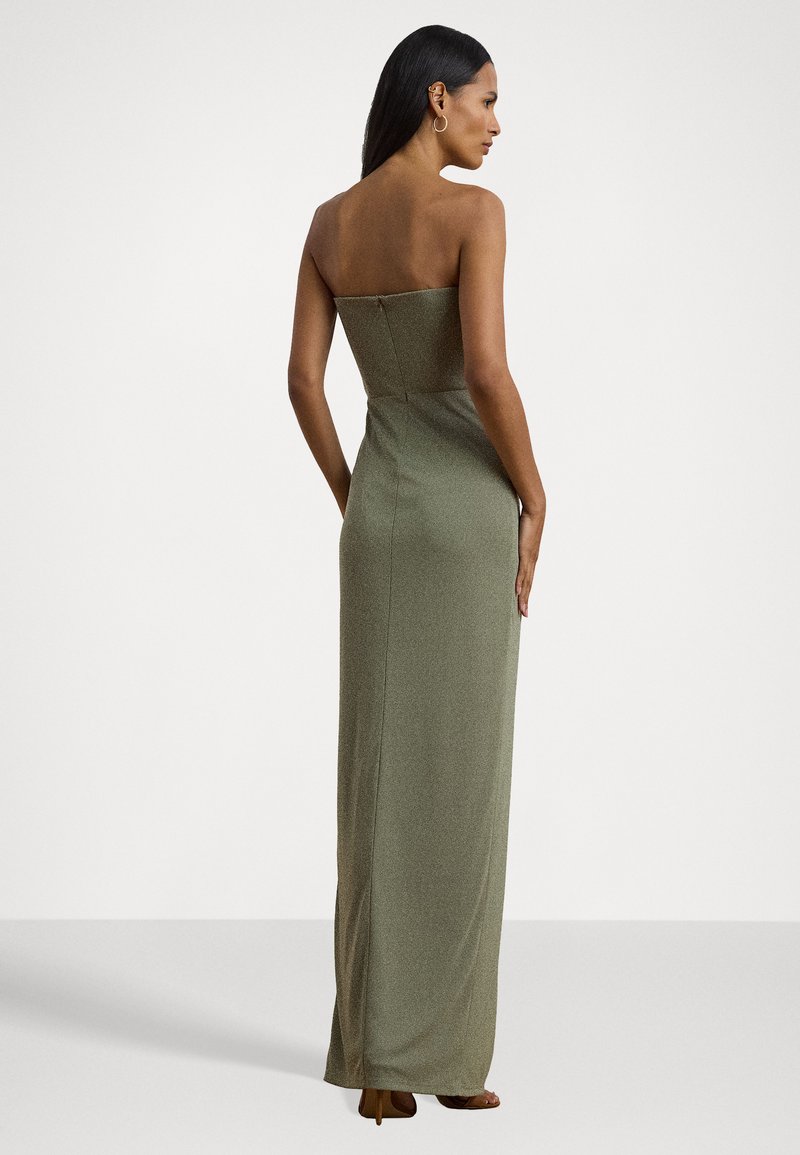strapless open back dress Ede & Ravenscroft | Max Mara Studio Deruta Tailored Pleated Jersey Black  Dress