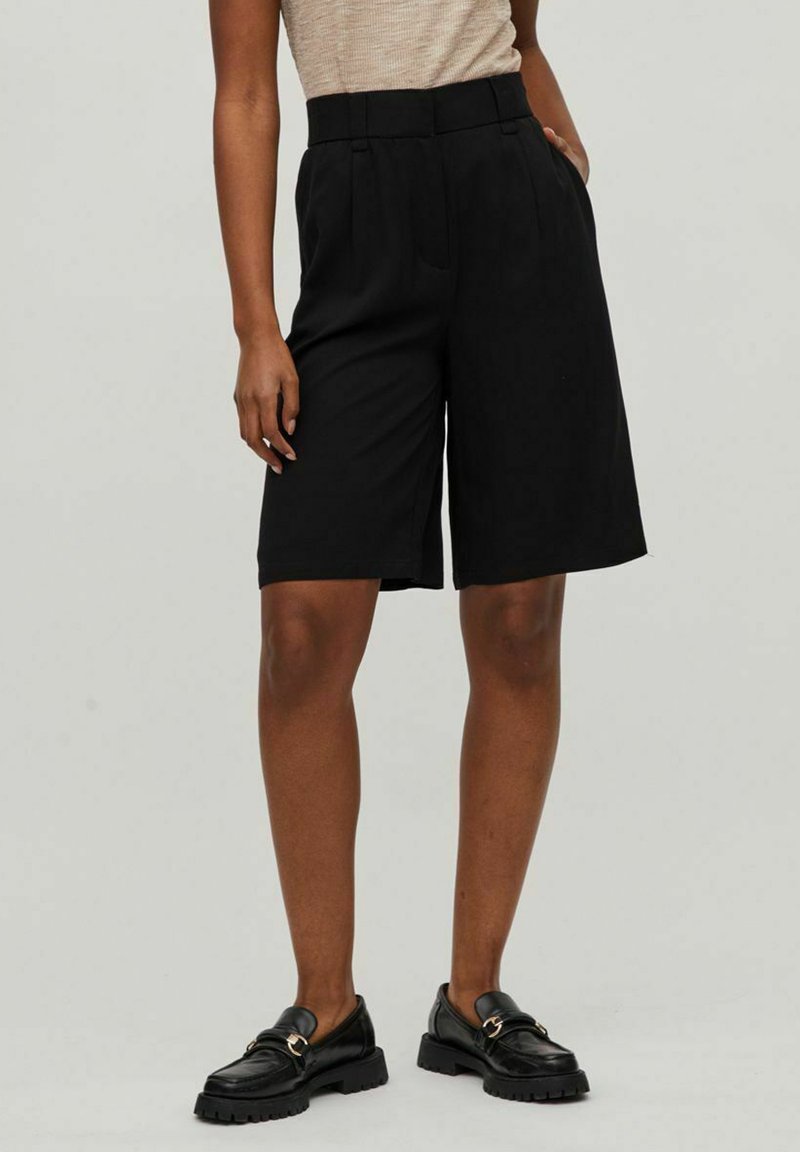 Damen Kleider | Vila LOOSE FIT Shorts black/schwarz - RW42285 Damen Kleider | Vila LOOSE FIT Shorts black/schwarz - RW42285