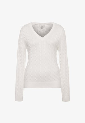 Mavi V-NECK - Strickpullover - weiss