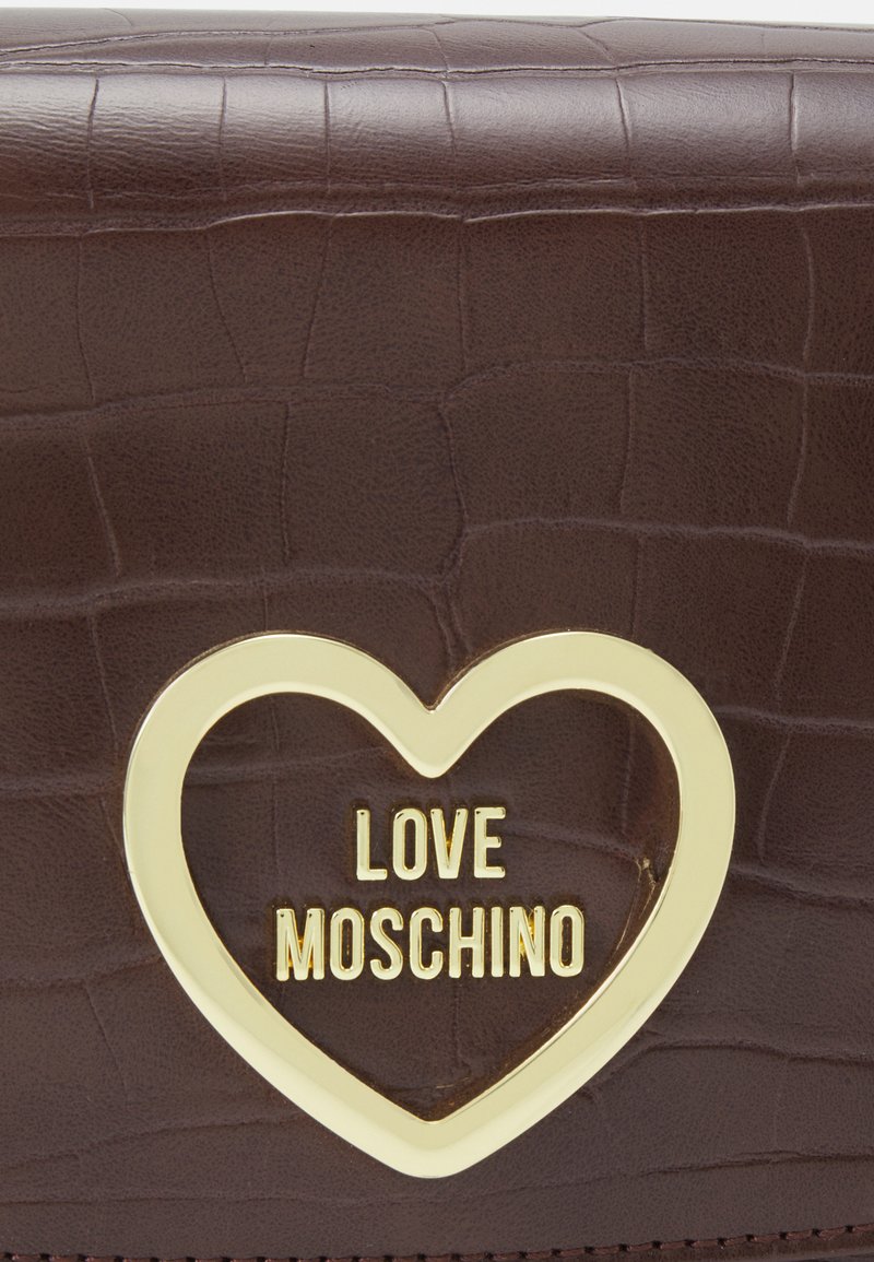 Love Moschino HUG BAG - Handbag - fondente/espresso/brown - Zalando