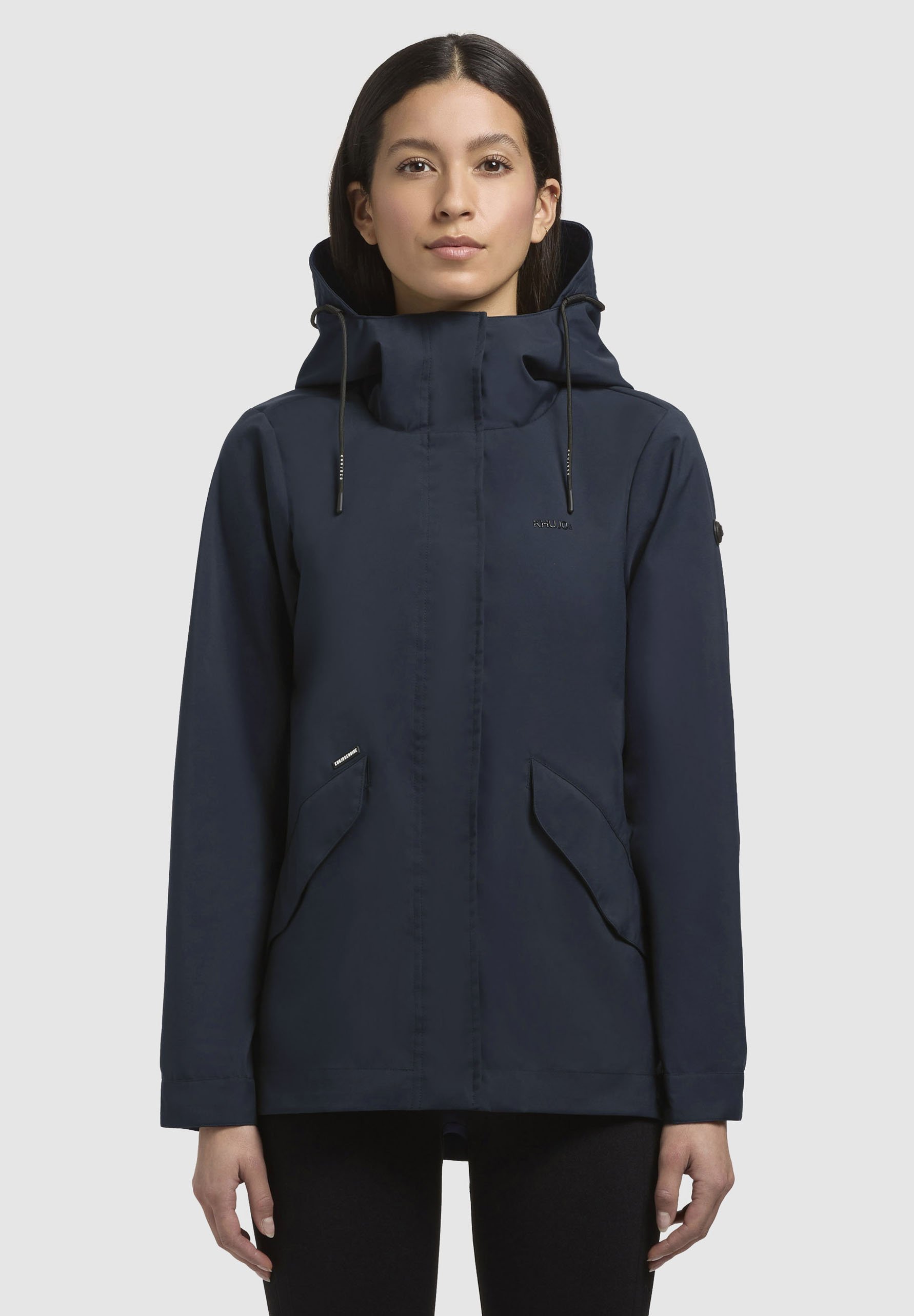 Damen Tommy Tommy Hilfiger Daunenjacke Schwarz GlÃ¤nzend