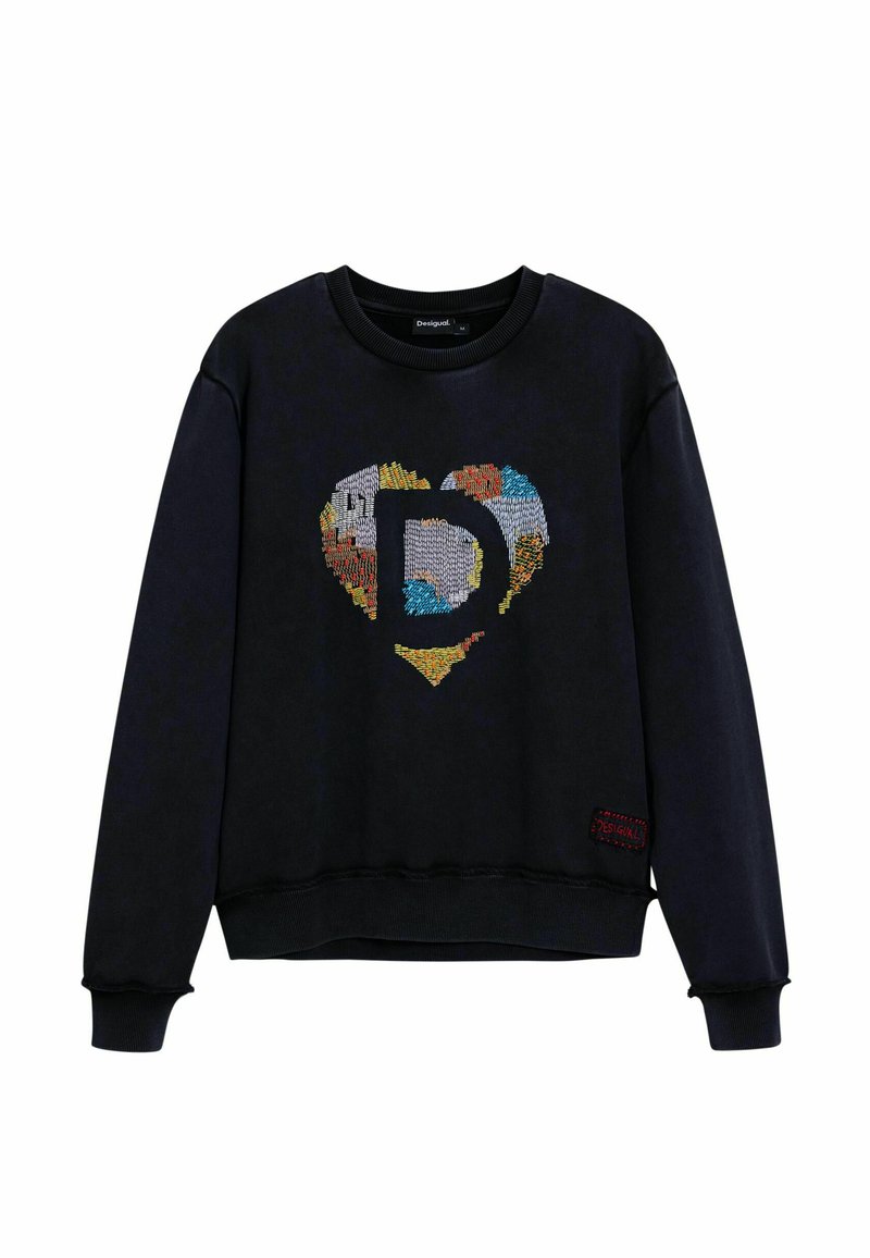 Sweatshirt à Capuche Desigual Femme – Multicolore – Coupe Regular Confortable