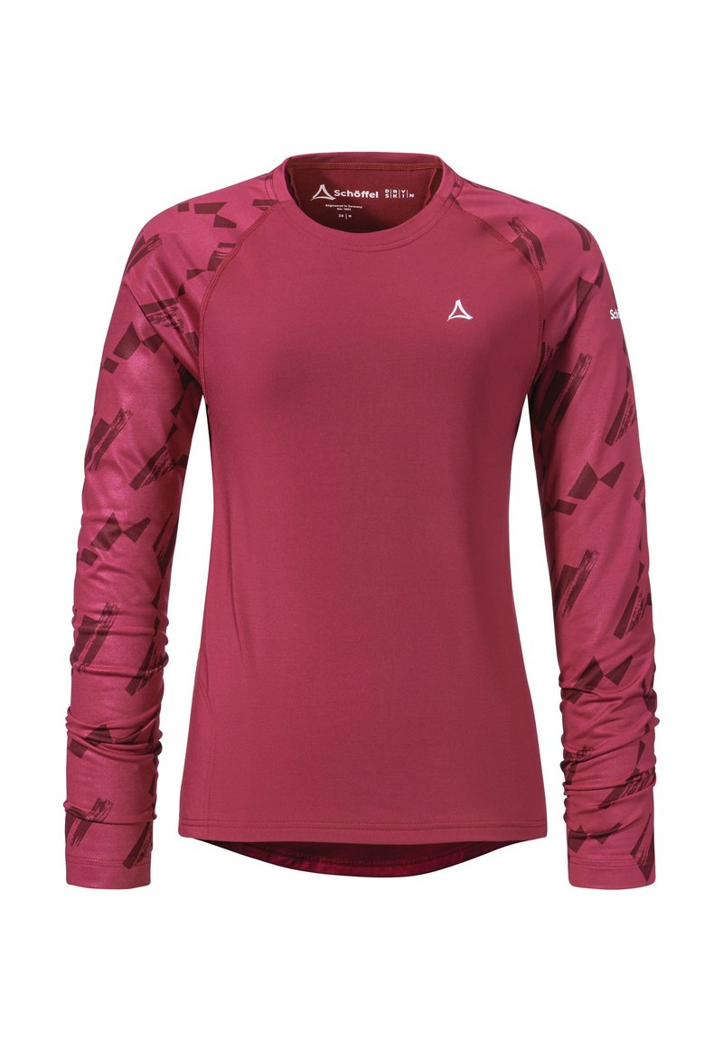 Schöffel Longsleeve rood Schöffel Longsleeve rood