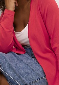Kaffe Curve Cardigan - bordeaux