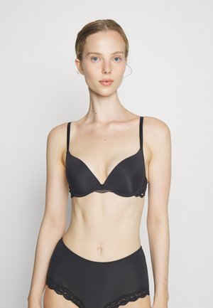 ROSA - Push-up krūšturis - black