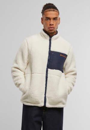 WHITMAN BORG ÜBERGANGS - Fleece jacket - gardenia maritime blue
