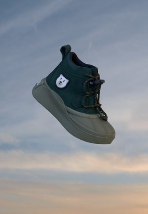 Sorel LITTLE KIDS OUT N ABOUT™ IV CLASSIC WP UNISEX - Bottines à lacets - deep woods/optimized orange